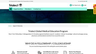 How to apply for a fellowship - Trialect