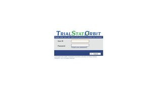 TrialStat! > Login for Clinical Analytics Applications