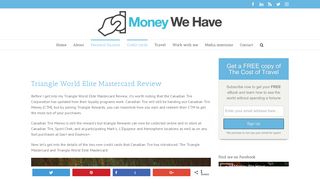 Triangle World Elite Mastercard Review - Money We Have