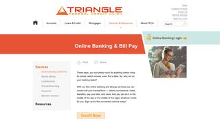 Online Banking & Bill Pay - Triangle Federal Credit Union
