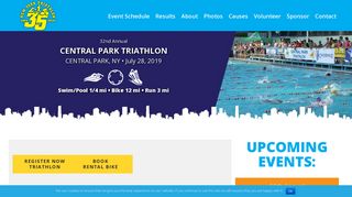 Central Park Triathlon - New York Triathlon