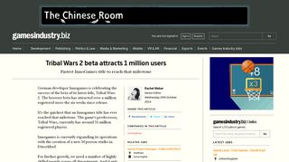 Tribal Wars 2 beta attracts 1 million users | GamesIndustry.biz