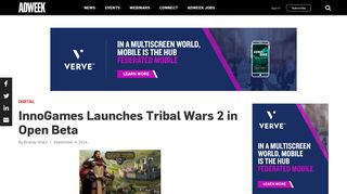 InnoGames Launches Tribal Wars 2 in Open Beta – Adweek