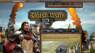 The medieval online strategy game - Tribal Wars 2