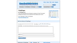 TribalPages « Genealogy Software Reviews