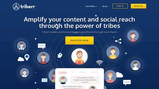 Triberr: Content Marketing Automation Suite for Influencers and Bloggers