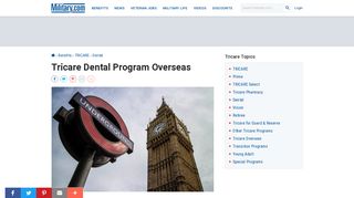 TRICARE Dental Program Overseas | Military.com