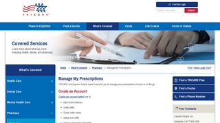 Manage My Prescriptions | TRICARE