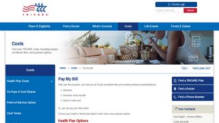 Pay My Bill | TRICARE