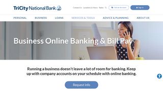 Business Online Banking & Bill Pay | Tri City National Bank ...