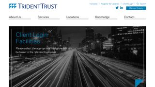 Client Login | Trident Trust | 3013