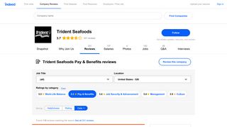 Working at Trident Seafoods: 115 Reviews about Pay & Benefits ...
