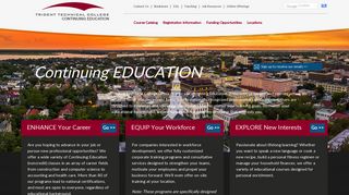 Continuing Education - Trident Technical College