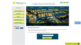 TriEagle Energy - Residential Sign Up