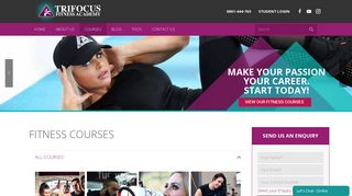 Fitness Courses | Nutrition Courses | Trifocus Fitness Academy