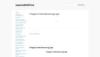 Trilegiant Credit Monitoring Login - usacredit631us - Google Sites