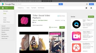 Triller: Social Video Platform - Apps on Google Play