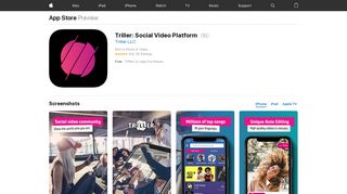 Triller: Social Video Platform on the App Store - iTunes - Apple