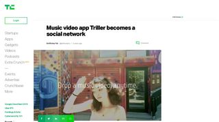 Music video app Triller becomes a social network | TechCrunch