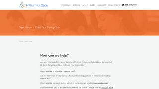 Apply Now | Trillium College