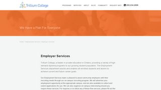Employer Services | Trillium College