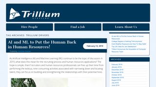 Trillium Drivers | Trillium Staffing