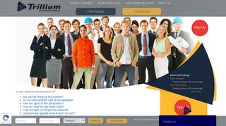 Find your next Job with Trillium Staffing | Trillium Staffing