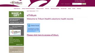 eTrillium - Trillium Health - Rochester, NY