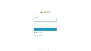 Login | Trillium Portal