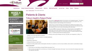 Trillium Health's Patient Portal - Trillium Health - Rochester, NY