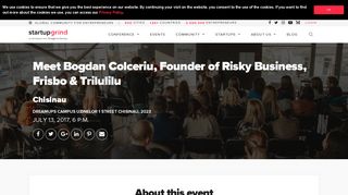 Meet Bogdan Colceriu, Founder of Risky Business, Frisbo & Trilulilu