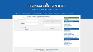 Member Login - Trimac Group