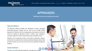 Appraisers - TriMavin Appraisal Management Services Appraiser ...
