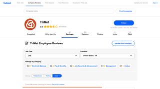 Working at TriMet: Employee Reviews | Indeed.com