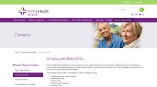 Employee Benefits - Trinity Health At Home