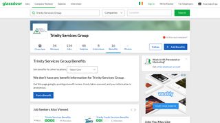 Trinity Services Group Employee Benefits and Perks | Glassdoor.ie