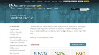 Student Profile | Trinity University