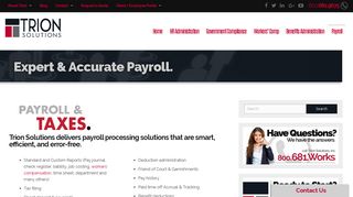 Payroll - Trion Solutions, Inc.