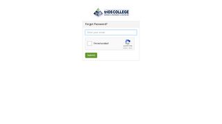 Forgot Password? | TriOS College
