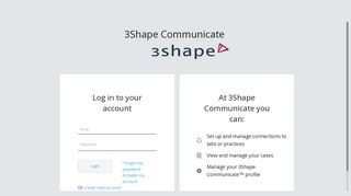 3Shape Communicate Portal