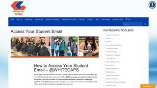 Access Your Student Email - Galveston College