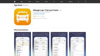 Mileage Log+ Trip Log Tracker on the App Store - iTunes - Apple