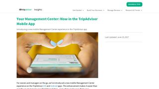 Your Management Center: Now in the TripAdvisor Mobile App ...