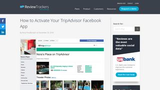 How to Activate Your TripAdvisor Facebook App | ReviewTrackers