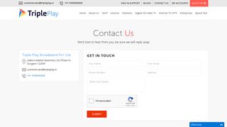 TriplePlay - How to get in touch with Tripleplay Customer support ...