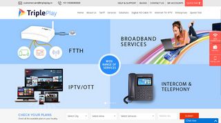 TriplePlay - Broadband Service;Unlimited Internet Service Provider in ...