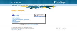 UCSD: My TritonLink