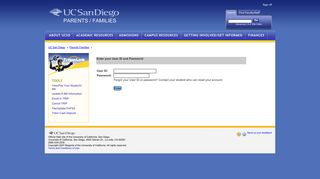 UCSD :: My TritonLink - University of California San Diego