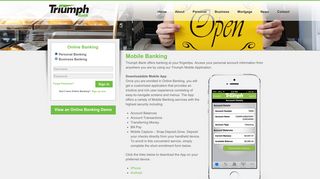 Mobile Banking | Triumph Bank