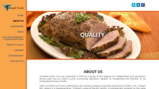 About Us - Triumph Foods